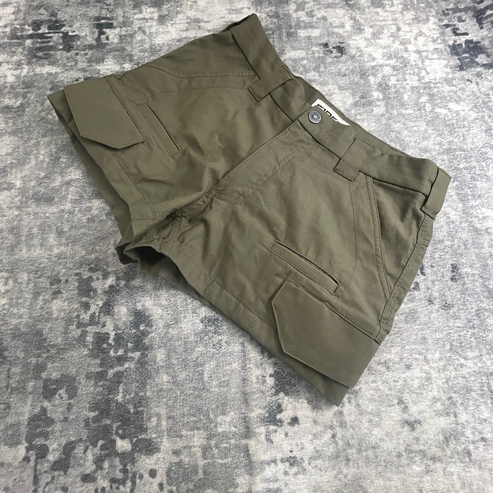 First Tactical Mens 32 Cargo Tactical Shorts Dark Olive Green Utility Pockets